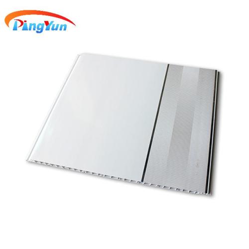 Amérique latine Stamping à chaud PVC Panneau de plafond PVC PVC Plastique Gypse Tiles