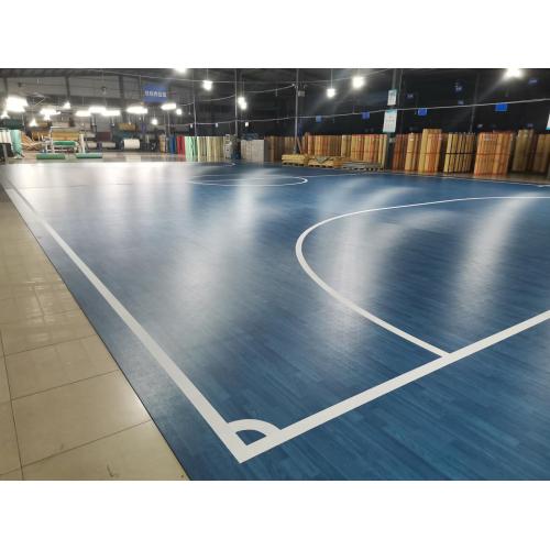 Durable FIBA approved PVC sports flooring factory price