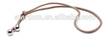 Creative genuine leather choker statement necklace