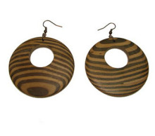popular wood earring