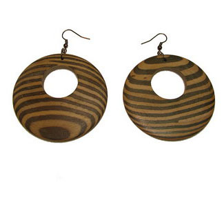 popular wood earring
