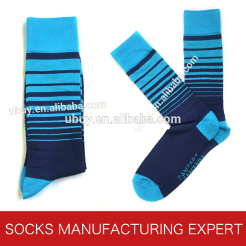 Men's striped cashmere Sock