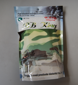 0.25g white BB King tactical airsoft  bb pellets