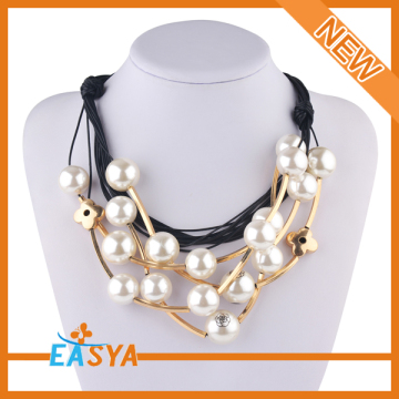 Choker Patterns Imitation Pearl Necklace