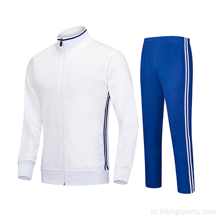 LOGOTO PERDENTO BLANK Listrado Mens Poliéster Tracksuit