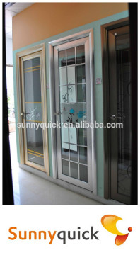 courtyard aluminium casement door with cosy design