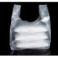 Large Clear Plastic Shopping Plastic Distributor Recycled Plastic Tote Bags in Bulk