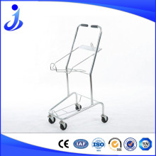 China Technical 2-Tier Shopping Cart for Retailers General Merchandise