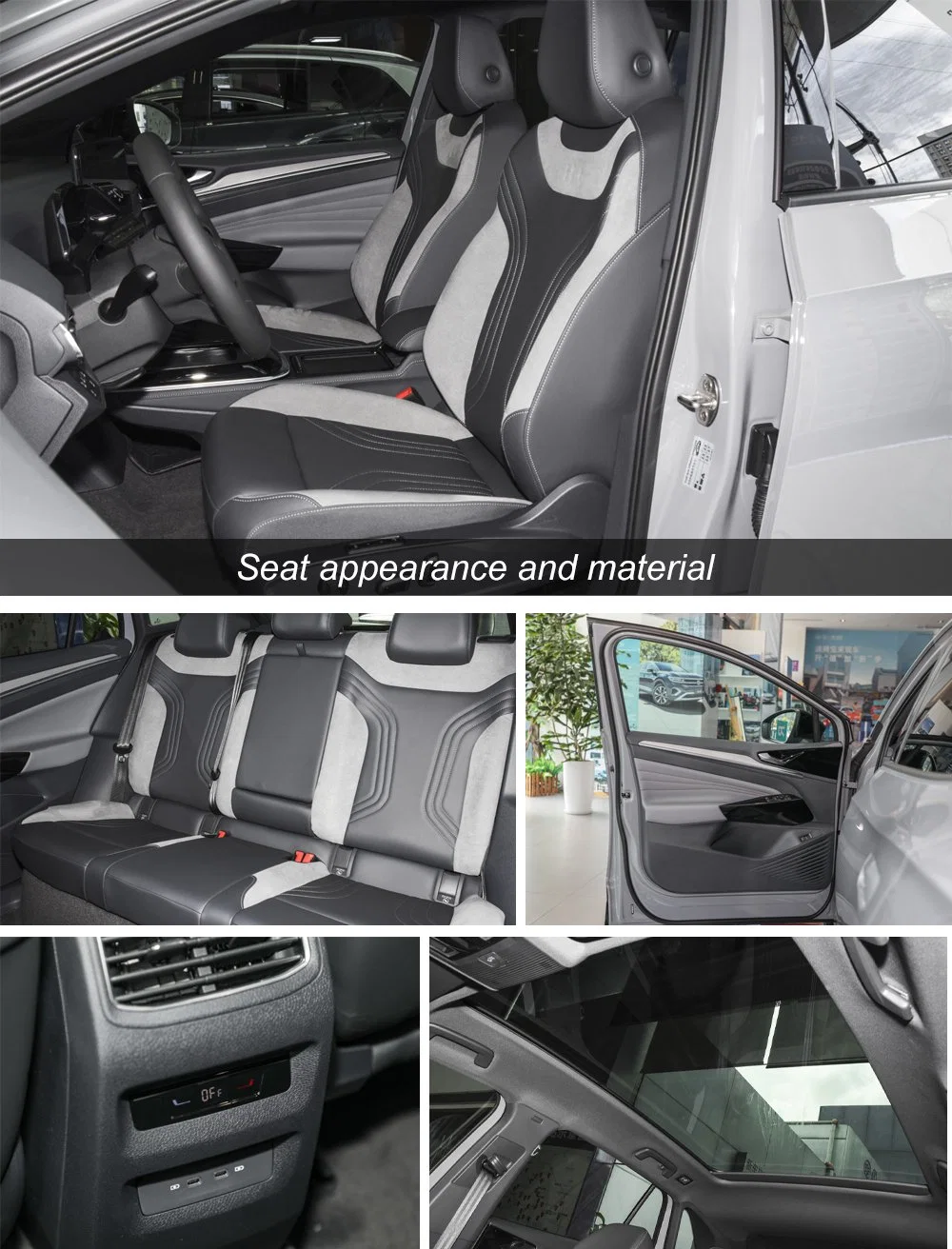 Ridever SUV New Car ID4 Crozz Pure+ PRO Prime Long Range 600km New Energy Used EV Car Passenger High Speed Electrical Vehicle Left Hand Drive Electric Cars