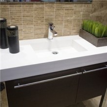 Customzied Corian Vanity