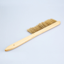 Bee keeping tools factory directly supply single double row natural horse hair bee hive bee brush with beekeeping equipment