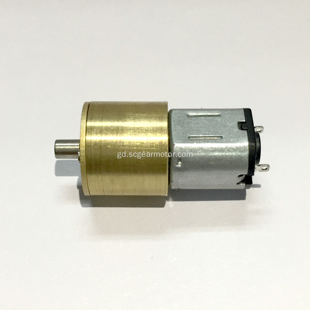 Motor gèar ratiodc N10 1: 1000 lughdachadh 12v