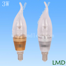 3W led candle light bulb