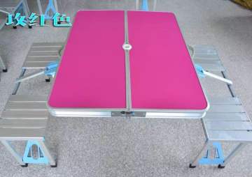 MDF platform aluminum folding table