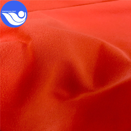 Tissu super poly brossé 100% polyester imperméable à l&#39;eau