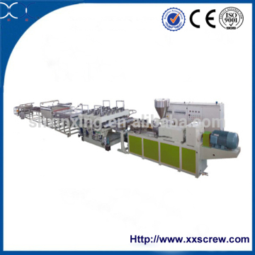 board production line wpc extruder