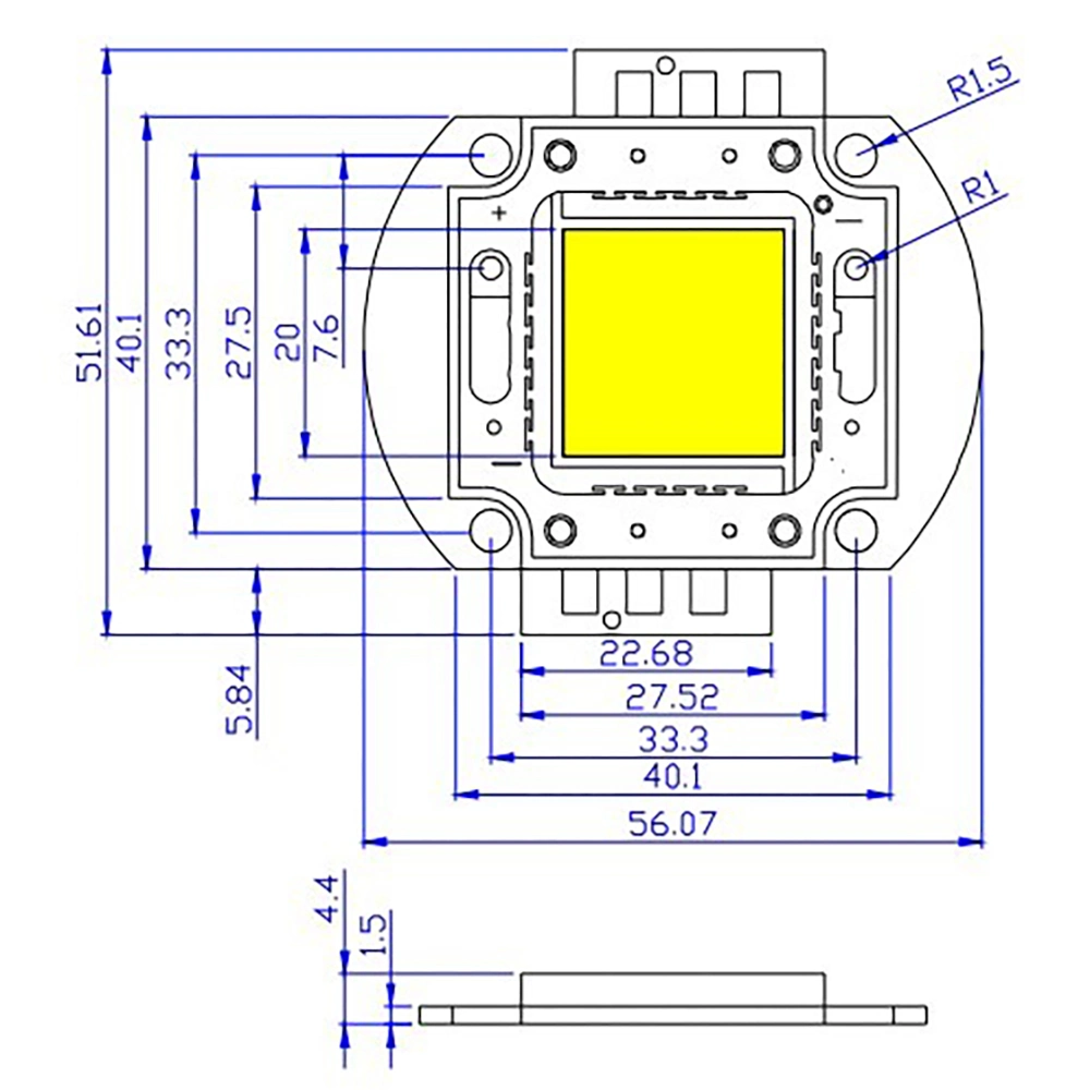 COB LED Mlt-Cl-C5652g01-09s08p072dxx