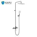 Chrome Single Lever Bathroom Shower for Exposed Installation