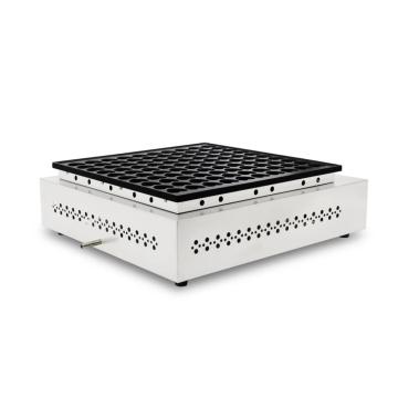 Commercial 100 holes mini dutch gas poffertjes grill