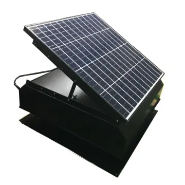 Affordable Solar-Powered Garage Ventilation Fans with Large Airflow and Gable Installation