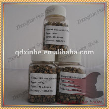 Customer Order Accepted Hair Weft Tube/beads 4.0x4.0 Copper Silicone Micro Beads