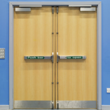 China Top Project Manufacturer: Commercial Fire Doors & Fire Resistant Hospital Fire Exit Doors