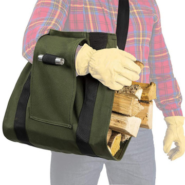 Cotton Firewood storage package bags