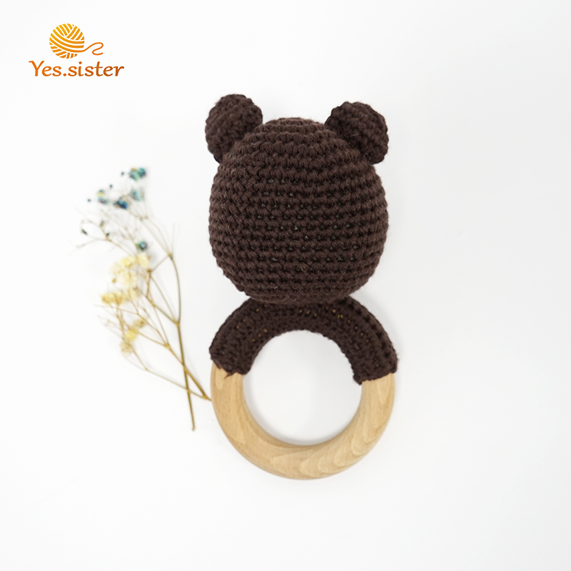 Crochet Bear Teether