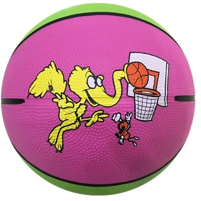 Multicolor Rubber Basketball Toys