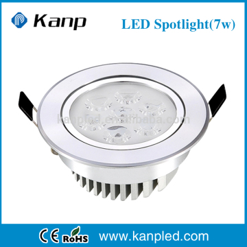 7w LED Recessed Ceiling Light Office Spotlight