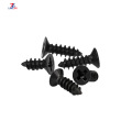 M1.2 M1.4 M1.7 Hitam Countersunk Kepala Sekrup Self-tapping