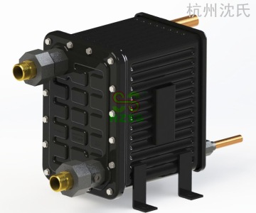 10HP Water loop water-cooled packaged air condition pipe heat exchanger