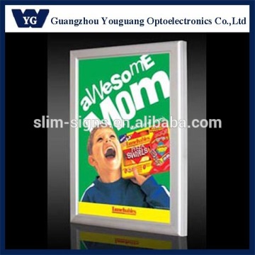 YG Aluminum Snap Frame Slim Light Box/ LED Snap Frame Light Box