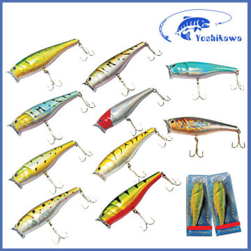 [Yoshikawa]popper lure Fishing hard lure JP100