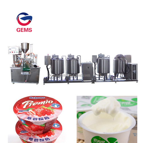 Línea de procesamiento de yogurt de yogurt