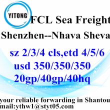 Shenzhen International Freight Forwarder to Nhava Sheva