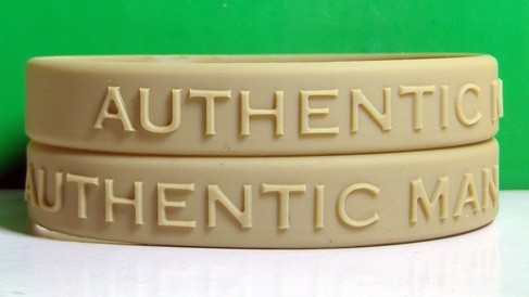 Custom 12mm solid color embossed Silicone Wristbands