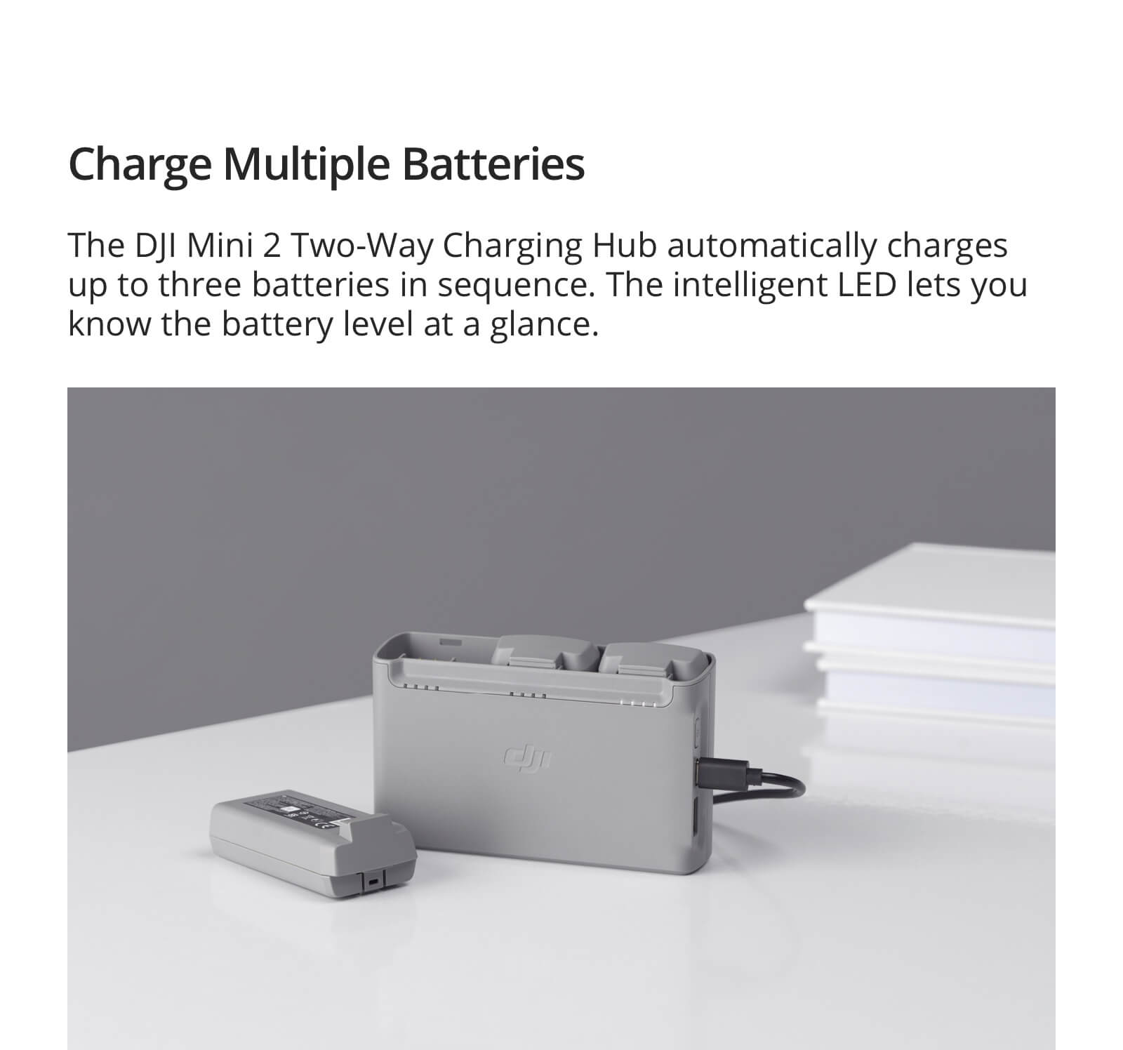 Original Mini 2 Two-Way Charging Hub Battery Charging Hub for DJI Mavic Mini 2 Drone Accessories