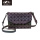 Fashion stylish cheap crossbody geometric folding messenger bag shoulder bag with PU strap