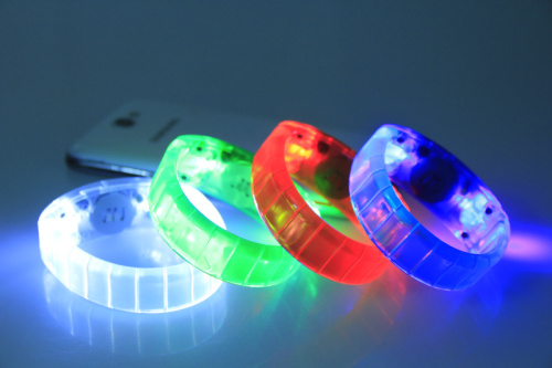 Sound Activated LED Light Bracelet