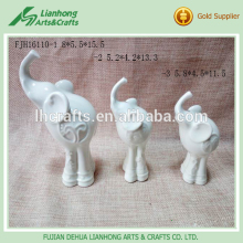Fashion mini home ornament handmade ceramic elephant figurine