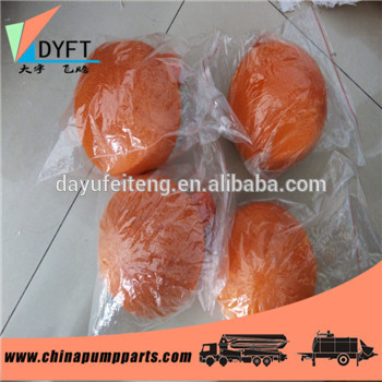 concrete medium soft rubber ball 80mm' for cleaning concrete pump pipe