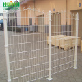 PVC Coated Welded Double Horizontal Wire Prestige Fence