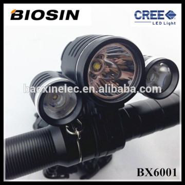 3 CREE LED headlight and bicycle head light