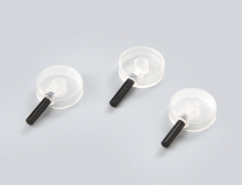 Fine mist plastic nozzle for perfume