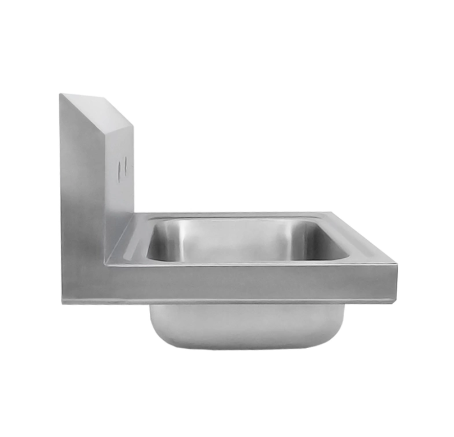 Wall mounted wash basin for airport