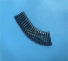 Special shape coated TIALN flat head punch dies