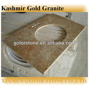 kashmir gold granite, kashmir gold granite vanity tops