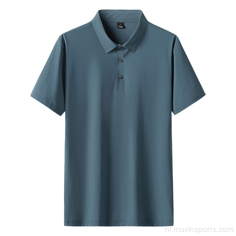 Proskin ademende herenpolo shirts halve mouw