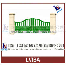 Green sliding gate design & aluminium automatic sliding gate design